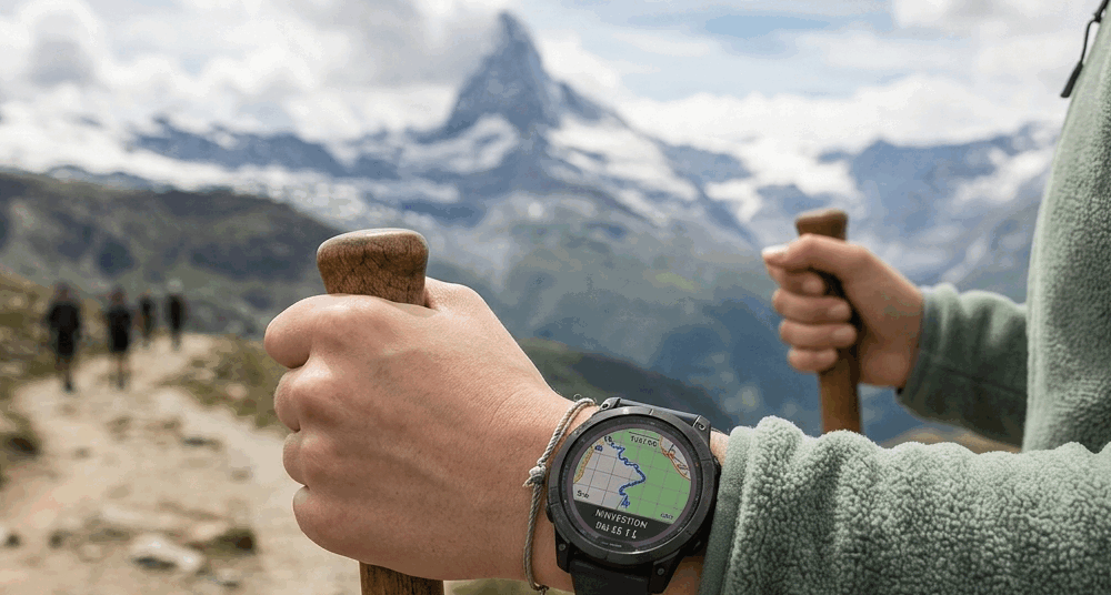 Il gadget essenziale per il trekking non è in Svizzera né in Canada: si trova al polso e cambia tutto