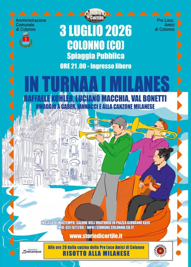 Il festival di musica milanese che non ti aspetti: tra spiagge avvolgenti e melodie immortali a Colonno